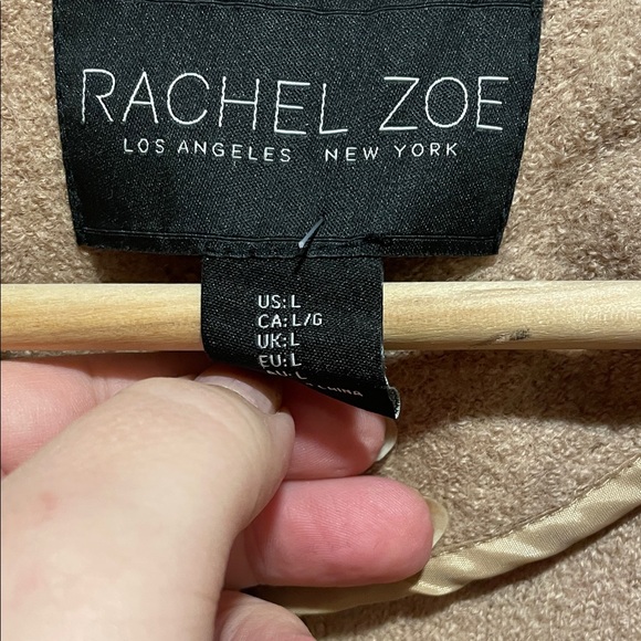 Rachel Zoe Women's Camel Trench Coat - Picture 2 of 4